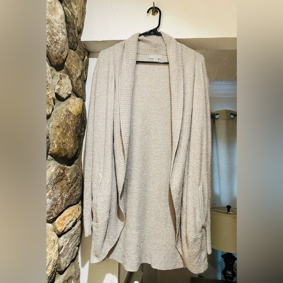 BAREFOOT DREAMS CozyChic Lite Circle Cardigan. Size M. Excellent condition - Picture 6 of 13